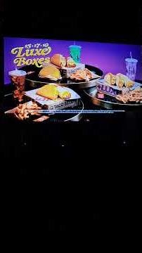 Taco bell Luxe boxes tv commercial 2026