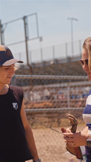 An old glove, a new purpose. Rocker passes one on for a good cause. Bonus footage from #hellonwheels presented by Boot Barn is available NOW on The Cowboy Channel YouTube. | CowboyChannel