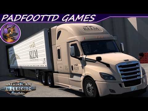 ATS: American Truck Simulator | OTR Trucking E-Vlog | Company Driving for KLLM | Episode #4