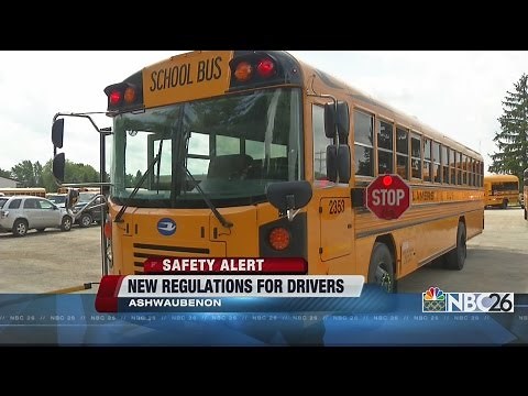 NBC26 Live at 5:00 - New School Bus Warning Light Regulation