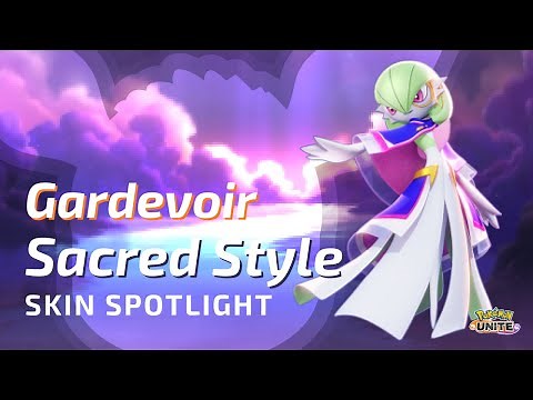Pokémon UNITE Sacred Style Gardevoir - Skin Spotlight + Gameplay
