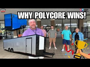 Exclusive Sale on Enclosed Cargo Trailers: Why Polycore Siding Makes a Difference.