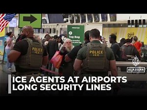 Trump deploys ICE agents to U.S. airports amid TSA staffing crisis and partial shutdown