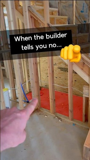 When the Builder tells you NO…! 🫵