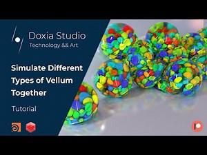Houdini Tutorial: Simulate Different Vellums (Preview)