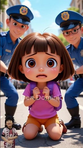 ❤️ Dora was arrested by the police ❤️ #doraemon #cartoons #cat #shortsfeed #shorts #feedshorts