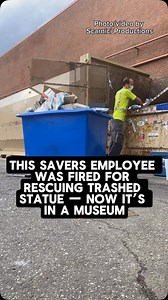 A Massachusetts Savers employee was fired for rescuing a trashed statue. Now, it’s in a museum. Read the full story using the link in our bio. #massachussets #savers | MassLive