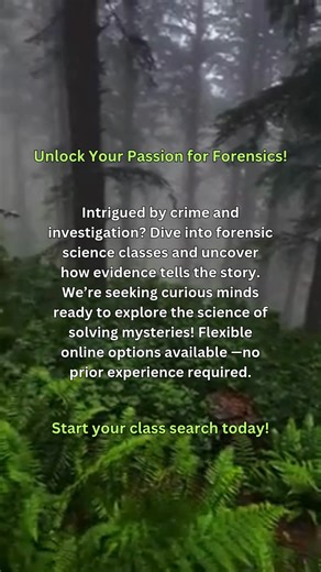 🧪 Start Your Forensic Science Journey! 👩‍🎓 Discover classes in evidence analysis, crime scenes & investigation. 💻 100% Online Options 🕐 Flexible Learning Schedules 🔍 No Experience Required 📚 Explore Accredited Schools Near You | Forensic Genius