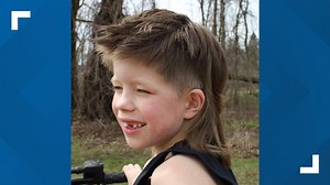 Young Walker boy advances in national mullet contest and honors late grandfather