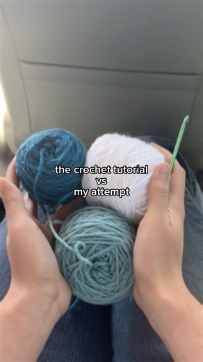 crochet tutorial vs my attempt: amigurumi version #crochet #amigurumi #tutorial