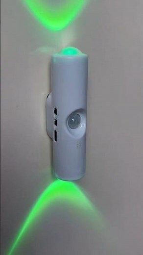 RGB LED Indoor Wall Light, Up/Down Light with Motion Sensor & Color Changing (Rechargeable) #gadgets