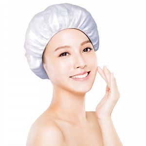 [Hot Item] Non-Woven Disposable Rinse Free Shower Cap No Rinse Shampoo Cleaning Cap