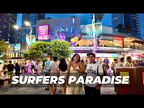 Surfers Paradise Comes Alive at Sunset • GOLD COAST • QUEENSLAND • AUSTRALIA