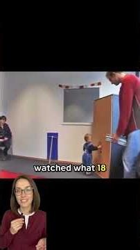 Babies natural instinct to help
