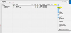 Layer turn on/off icon gone from Layer Property Manager