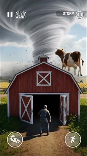 Tornado Escape Run – Intense 3D Gameplay With Flying Debris & Wind Boosts