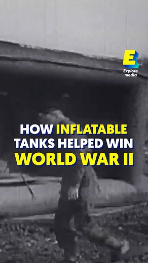 1K views | Inflatable Tanks Helped Win World War II | Explore - The Best of Innovation | Facebook