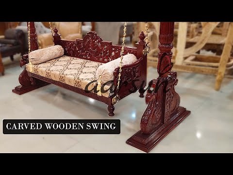 Home Wooden Swing Jhoola DIY Assembly Video Home decor ‪@Aarsun‬