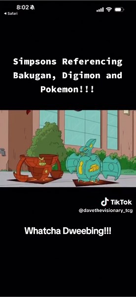 Simpsons Explores Bakugan, Digimon, and Pokemon Culture