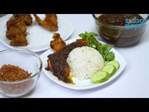 Ayam bumbu hitam ala bebek bumbu hitam madura