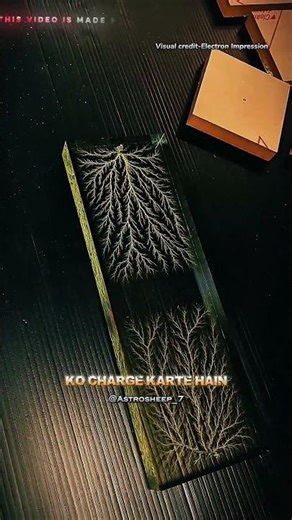 How lightning trapped in glass? #sciencefacts #science