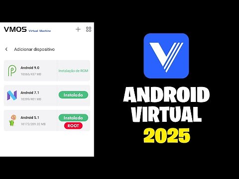 COMO BAIXAR E INSTALAR O VMOS 2025 - ANDROID VIRTUAL COM ROOT FÁCIL