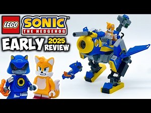 Cyclone vs. Metal Sonic EARLY Review! LEGO Sonic the Hedgehog Set 77002