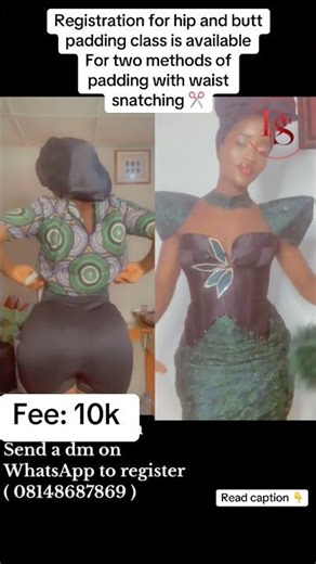 Hip and butt padding tutorial on two methods