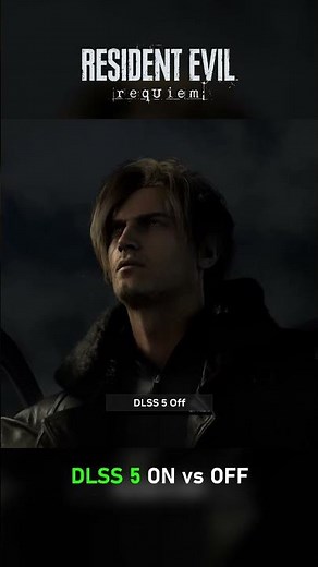 Resident Evil Requiem DLSS 5 ON vs OFF