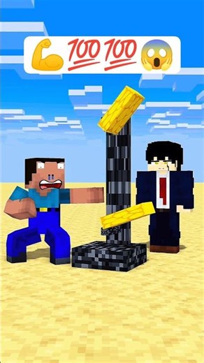 HELP Herobrine To Power Up And Split The Bedrock 💥⚡ #shorts #minecraft #herobrine #wrg