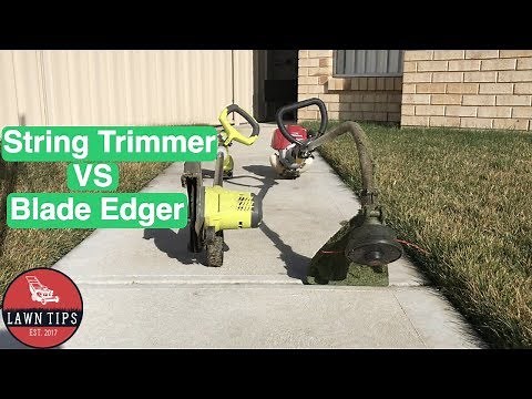 String Trimmer VS Blade Edger