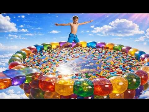 ASMR Slime Drink Explosion VS Giant Drink What's BEST for Relaxation