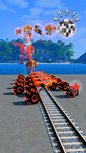 Cursed paw patrol Train vs Big and small cars challenge #cars #brainrot #beamng #cardriving #viralvideo | MiniMoviezone
