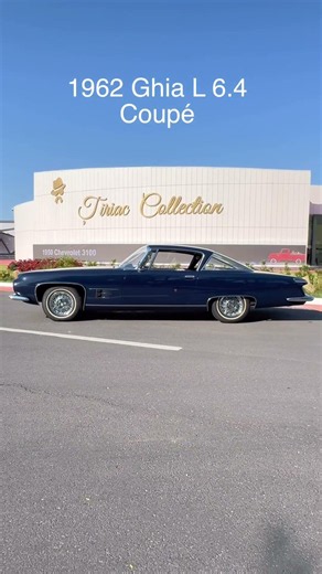 1962 Ghia L 6.4 Coupe #automobile #carmuseum #oldclassic #museum #luxury #classic #history