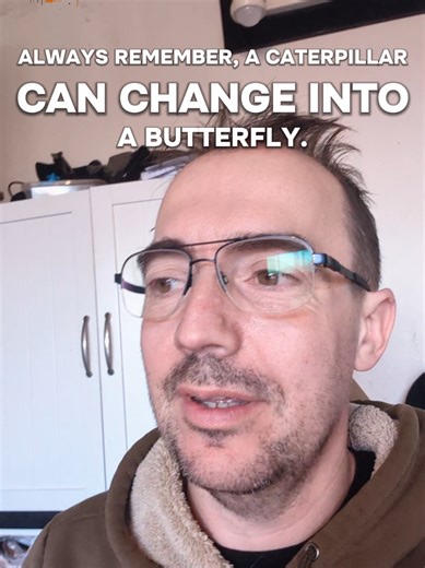 A caterpillar becomes a butterfly because it was meant to transform. But painting stripes on a horse will never make it a zebra. The world will try to label you, shape you, and tell you who you should be — but the only real power is becoming who you already are. Don’t chase someone else’s pattern. Grow into your own wings. #BeYourself #AuthenticLiving #StreetTherapy #SelfGrowth #KnowYourWorth