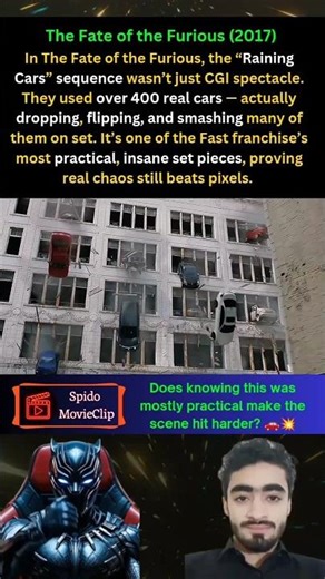 The Fast & Furious Scene That Used 400 Real Cars #thefateofthefurious #fastandfurious