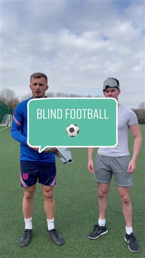 Trying Blind Football for the First Time | Fun Training Session with Brandon