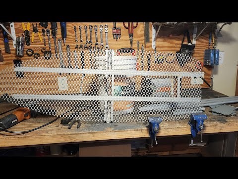 02-19-2026 - More cutting up, scrapping and deburring the old broken ironing board, and plans