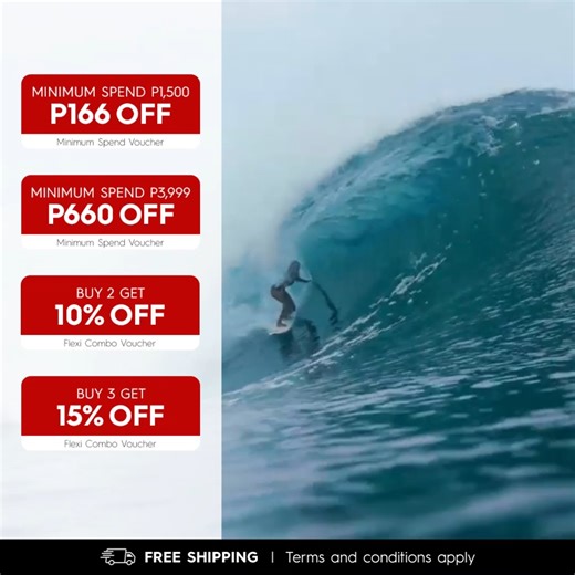 12K views · 386 reactions | Ready to make a splash? Roxy Shopee 6.6 Sale is here with up to 70% off, exclusive vouchers up to ₱660 with minimum spend, and special bundles. Shop now for the best deals! https://shopee.ph/roxyphilippines | Roxy Philippines | Facebook