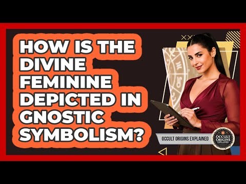 How Is The Divine Feminine Depicted In Gnostic Symbolism?