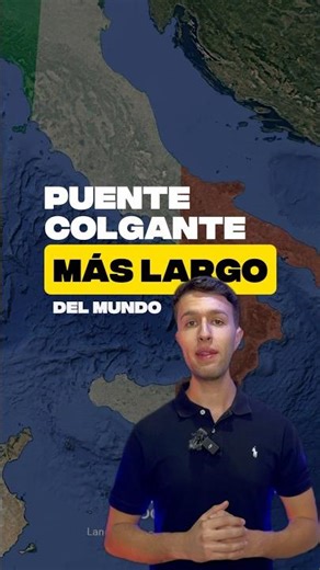 🇮🇹 MEGAPROJECT: THE LONGEST SUSPENSION BRIDGE IN THE WORLD