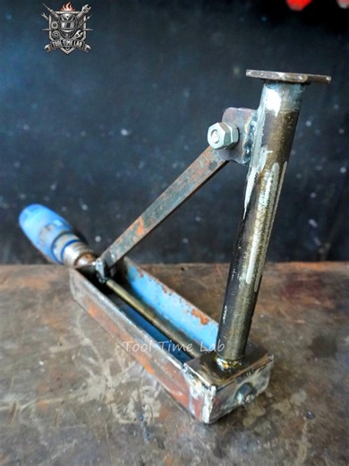 You Won’t Believe This NEXT-LEVEL Jack Stand Build! #nventions #jack #stand #liftup #pulley