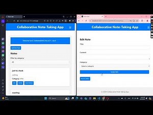 Simple Collaborative Note-Taking App: Real-Time Collaboration with Firebase