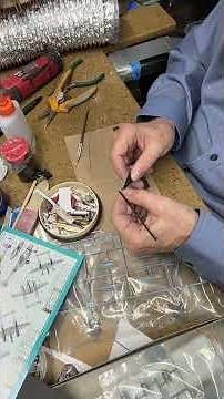 This Model Plane Detail Work is Insane #modelbuilding #craft #satisfying