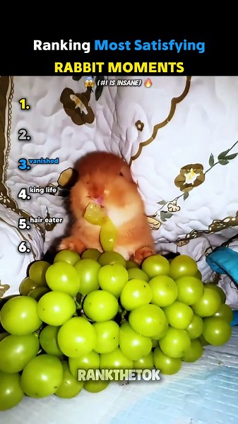 Ranking the MOST Satisfying Rabbit Moments 🐰💕 (#1 is INSANE)