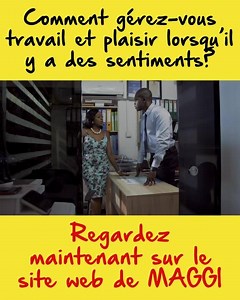 Tu as déjà été très attirée par un collègue? Qu’est-ce que tu as fait? Tu t’es lancée ou non? Regarde la série sur https://www.maggi.ci/yelo-peppe/ #YeloPeppe #CuisinerChangeLaVie | MAGGI