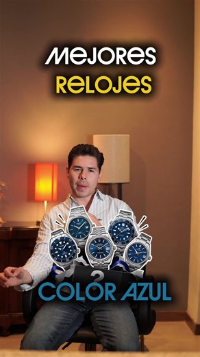 Mejores relojes azules por menos de $1000 USD