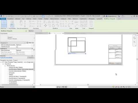 Editando Título das vistas (viewport) nas folhas do Revit