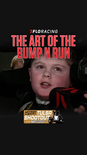 😂 The art of the Tulsa Shootout bump n run #tulsashootout | FloRacing