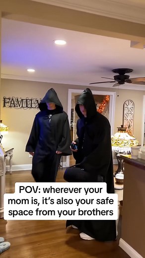 Mom is The Safe Zone From Brothers @Lynda DAlessandro | Nicholas Harris